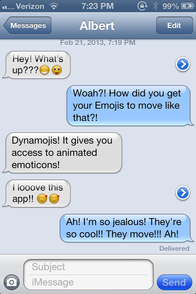 Dynamojis iPhone